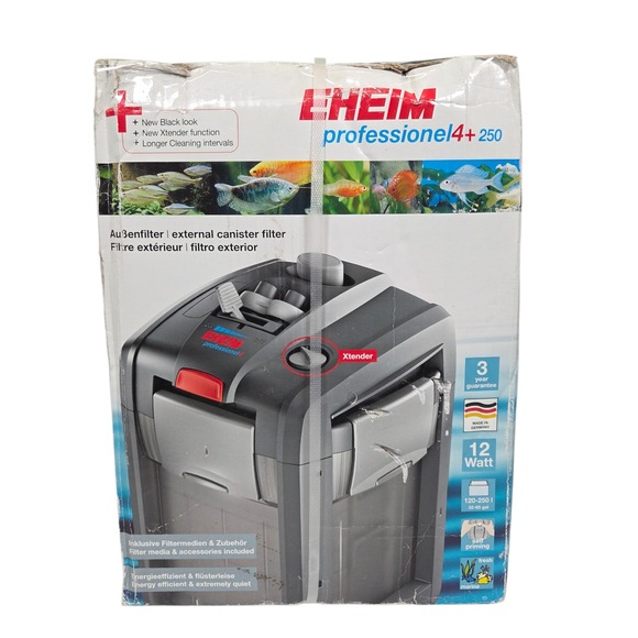 NEW EHEIM Pro 4+ 250 Canister Filter Pro 4+ 250 Filter up to 65g Aquarium Fish
